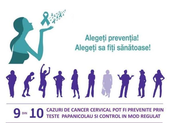 Evenimentul ”Oprește cancerul de col uterin”